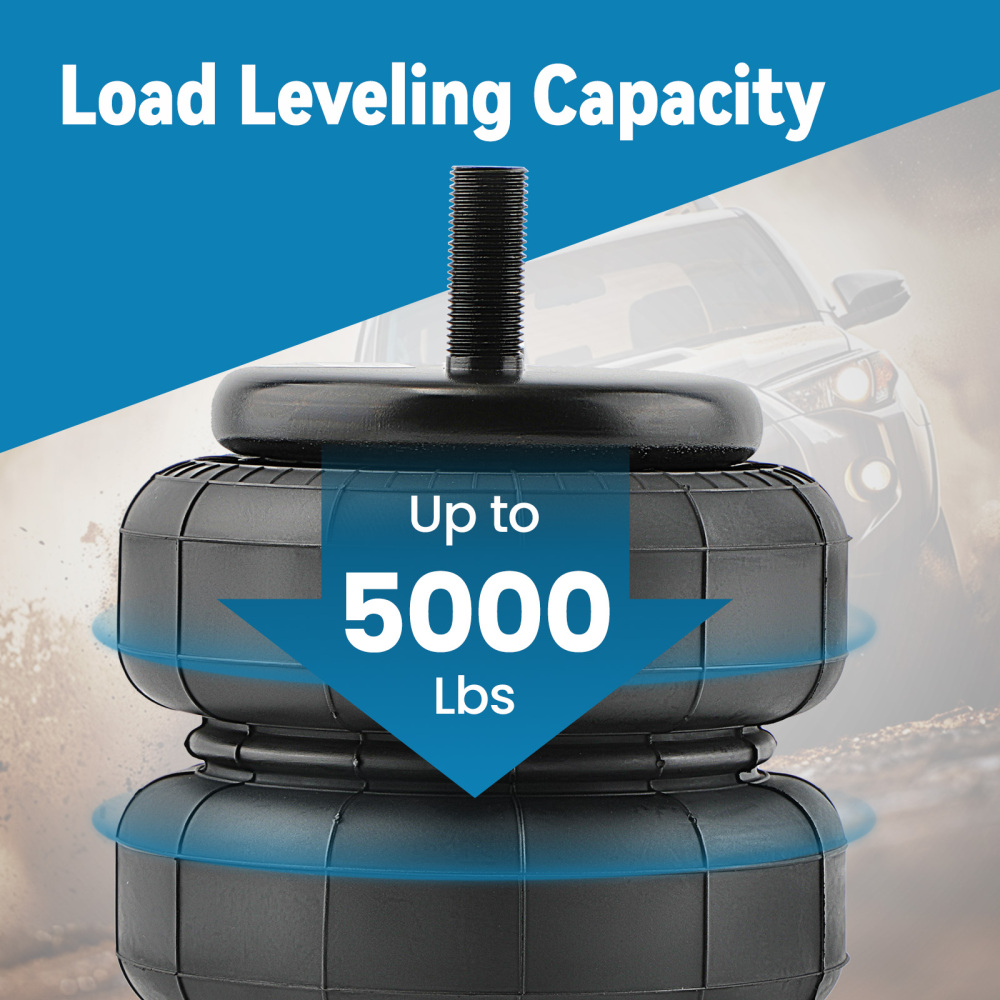 Rear Air Helper Spring Suspension Level Kit compatible for Toyota Tundra 2007-2022