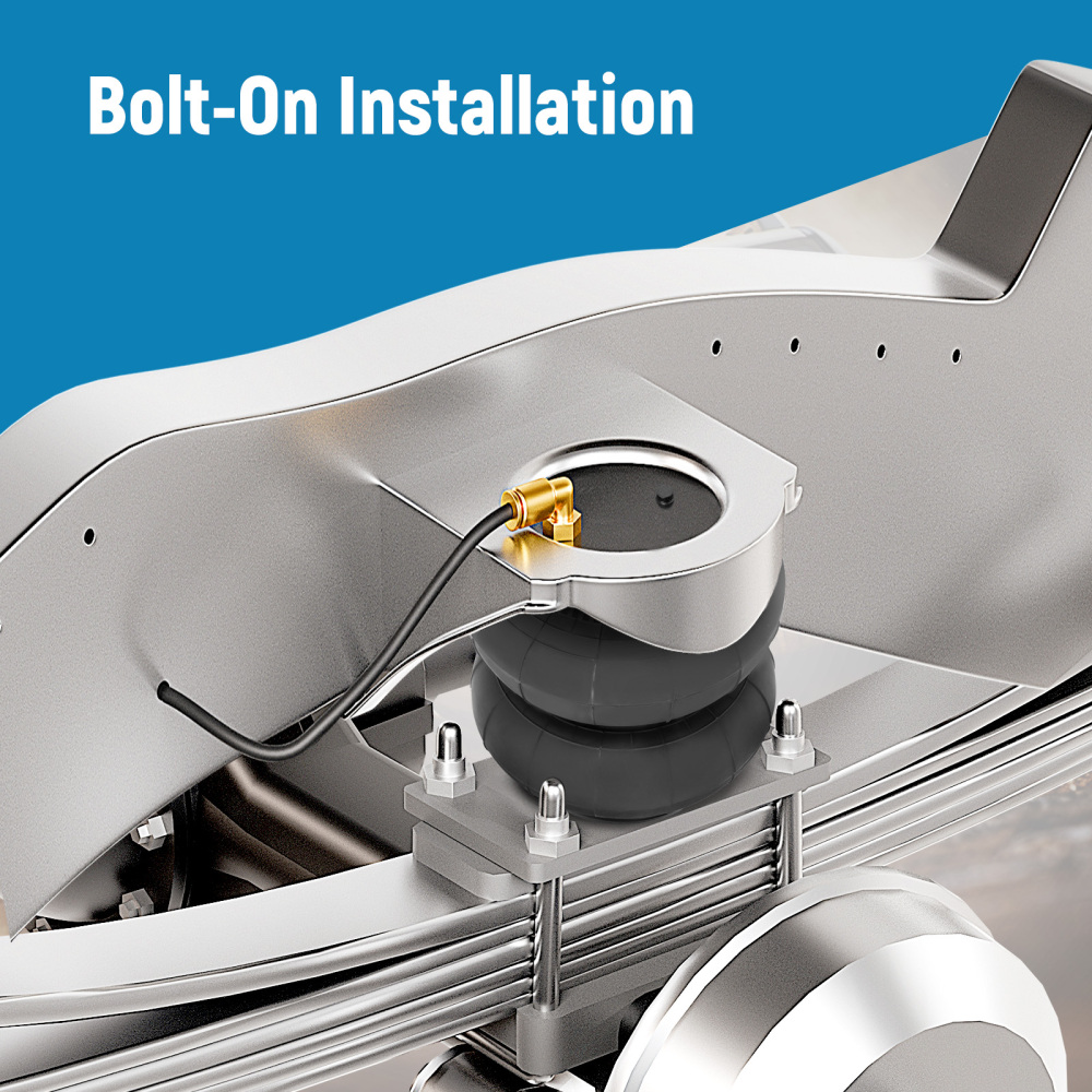 Rear Air Helper Spring Suspension Level Kit compatible for Toyota Tundra 2007-2022