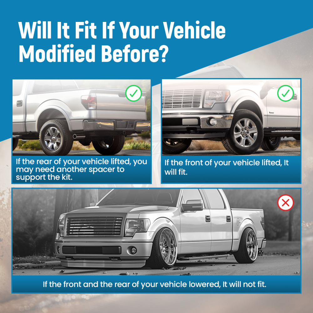 Rear Air Helper Spring Suspension Level Kit compatible for Toyota Tundra 2007-2022