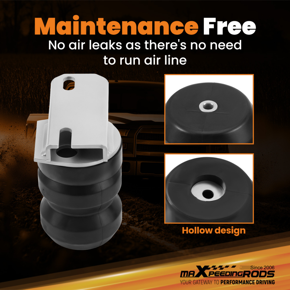 Rubber spring Kit Rear Suspension Enhancement System For Ram 2500 2014-2023