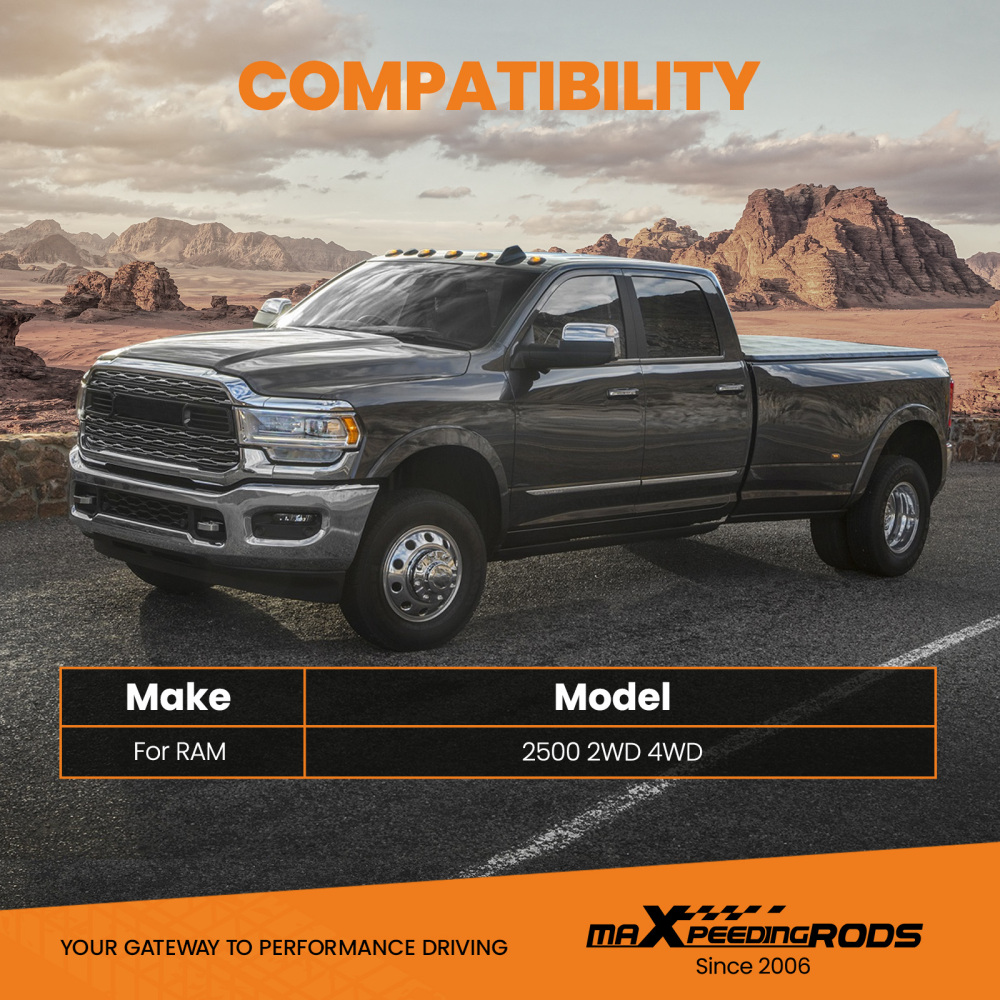 Rubber spring Kit Rear Suspension Enhancement System For Ram 2500 2014-2023