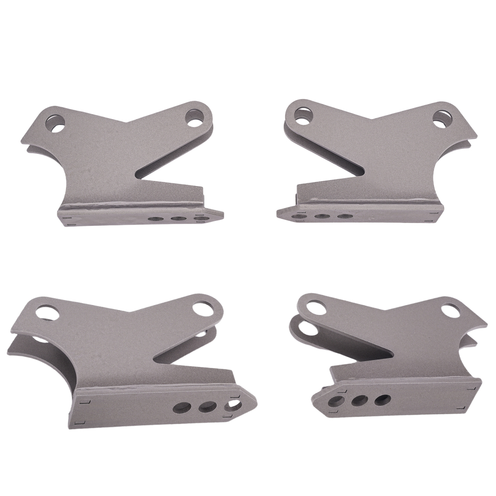 4 Link + Air Springs Kit Rear for Pickup Trucks Hotrod Rat Rod 3 Axle 2500LBS