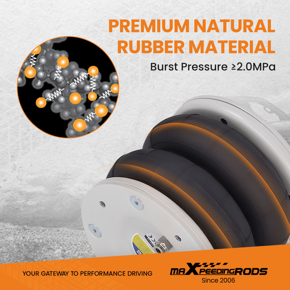 Kit suspension pneumatique compatible pour Renault Master x70 1998-2010 4000kg avec comp