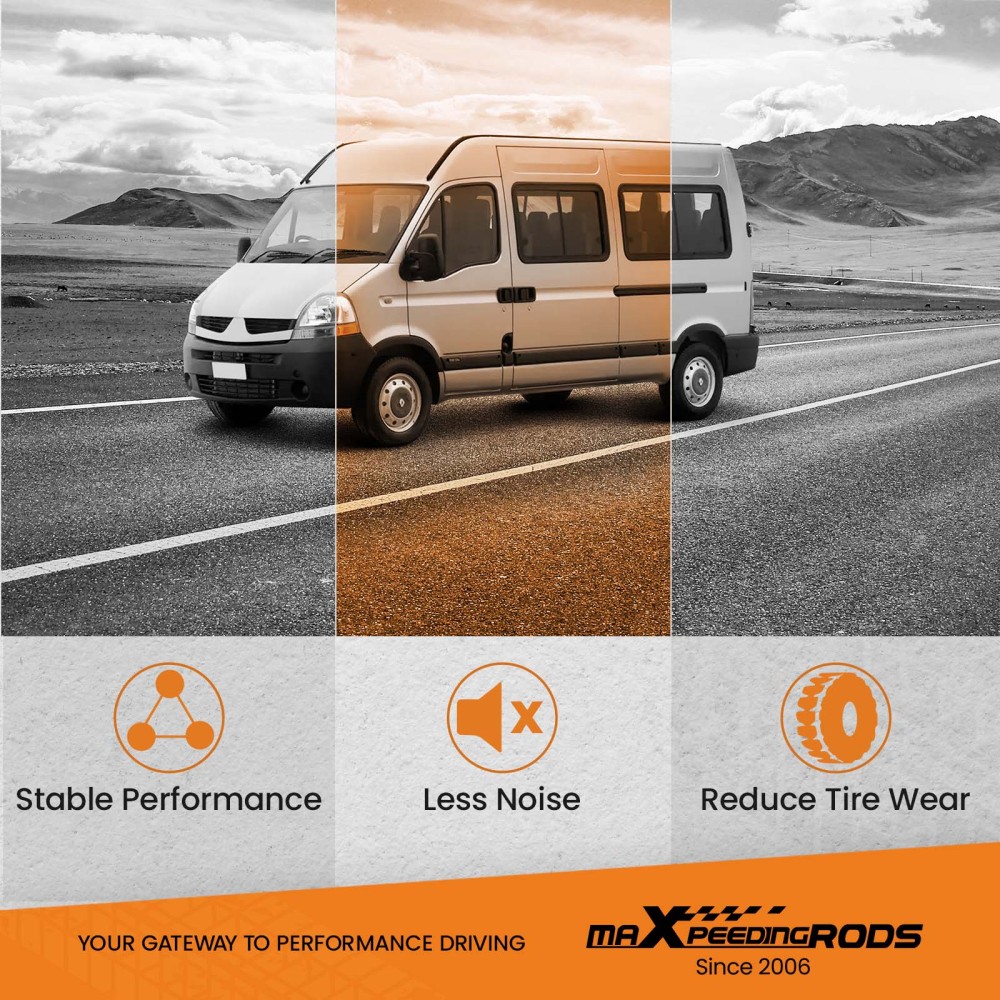 Kit sospensioni pneumatiche compatibile per Opel Vauxhall Movano compatibile per Renault Master 1998-2010