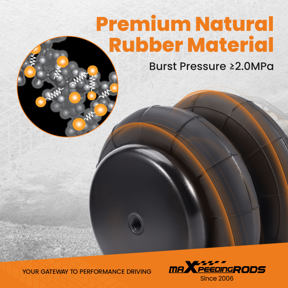 Towing Air Spring Bag Suspension Kit compatible for Volkswagen Crafter 2006-2017 4000kg