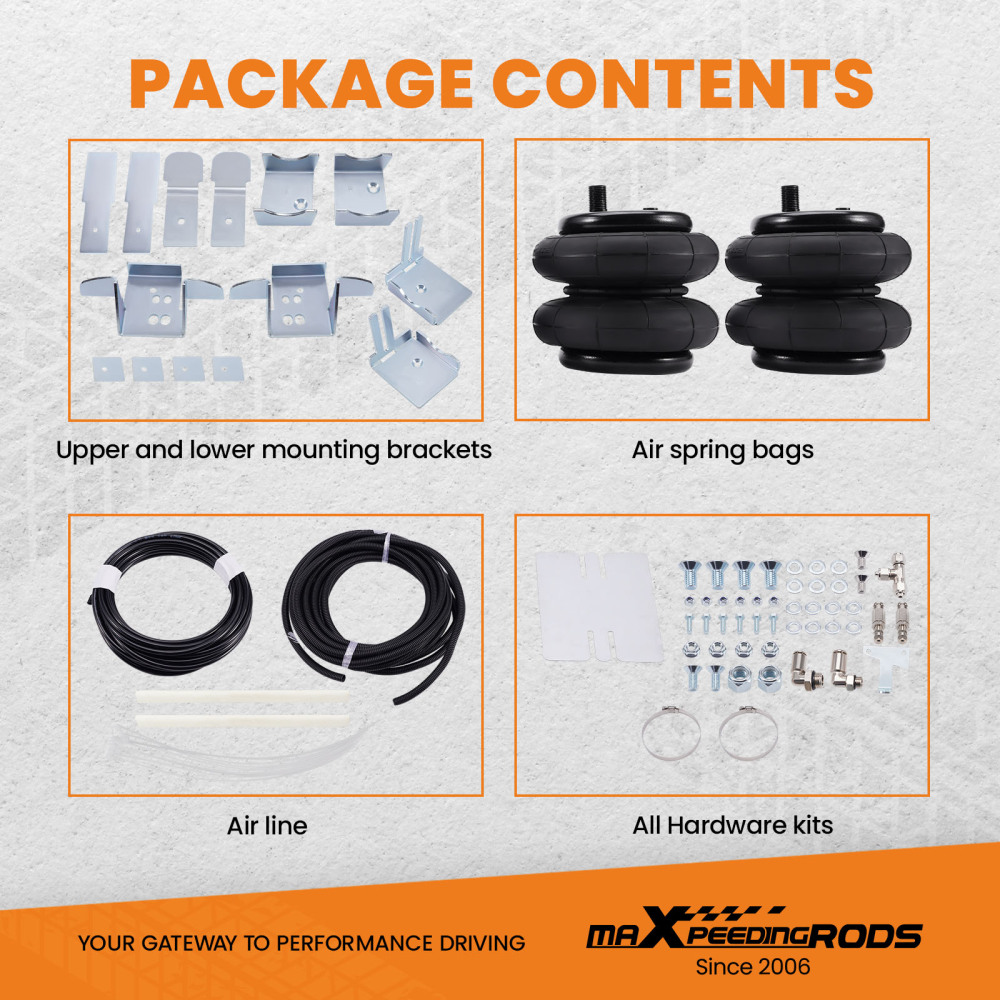 Kit Sospensioni Pneumatiche Posteriore compatibile per VW Crafter 2E 2F LT35 2006-2017