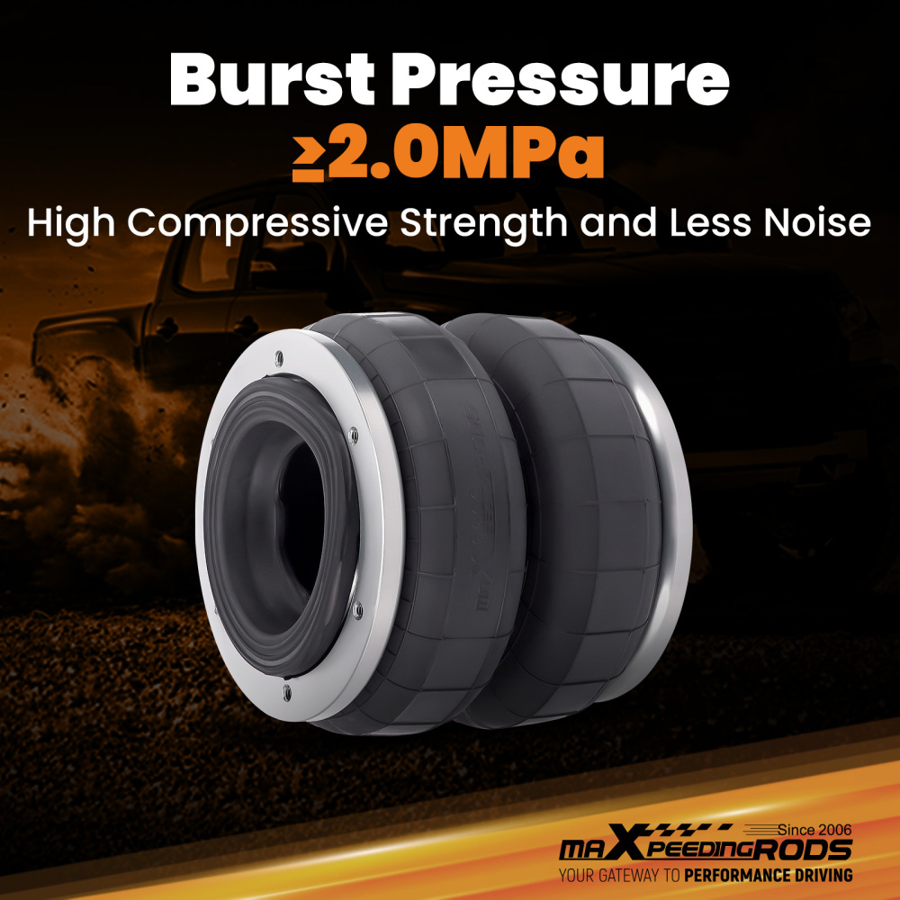 Air Assisit Sping Bag Suspension Kit For Volkswagon Amarok 4X4 2010-2022 5600LBS