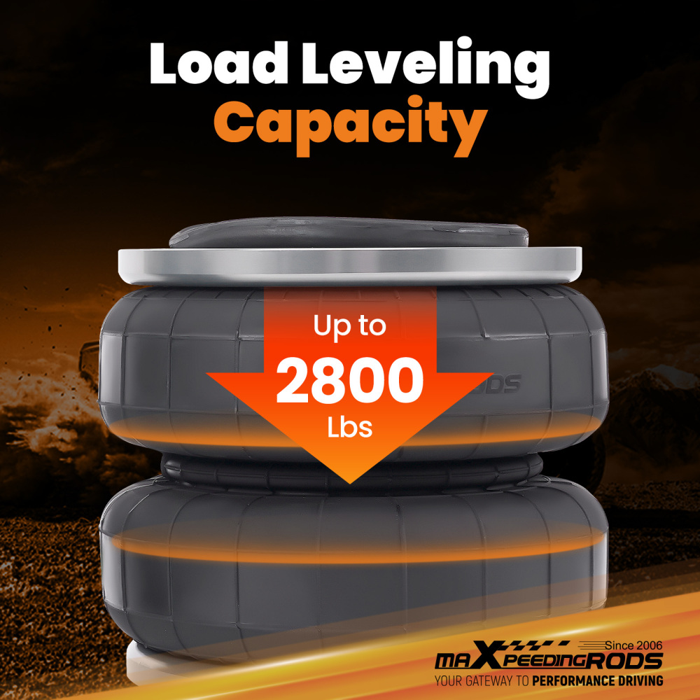 Air Assisit Sping Bag Suspension Kit For Volkswagon Amarok 4X4 2010-2022 5600LBS