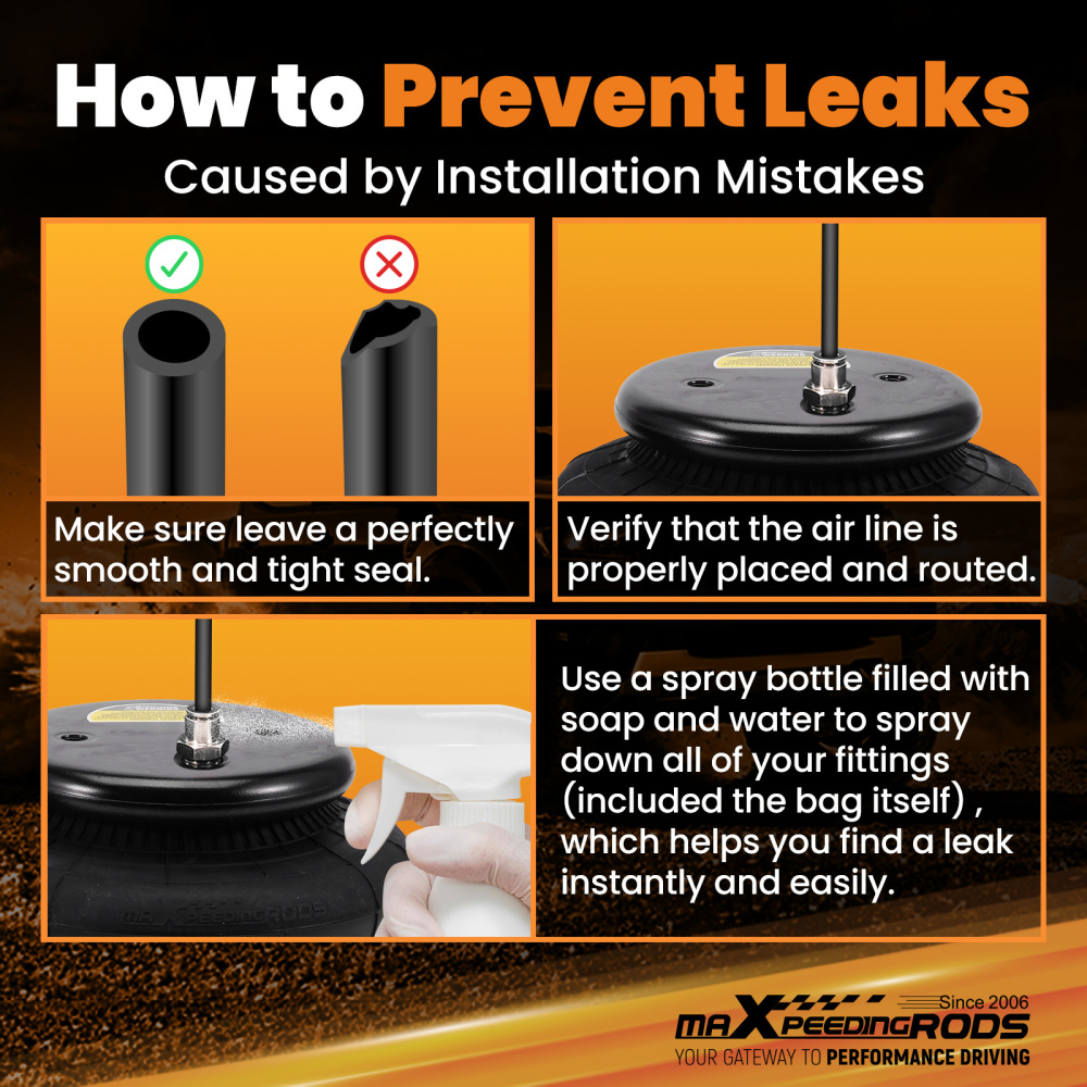 Front Air Ride Suspension Bags Mounting Brackets compatible for Chevy Impala 1958-1964