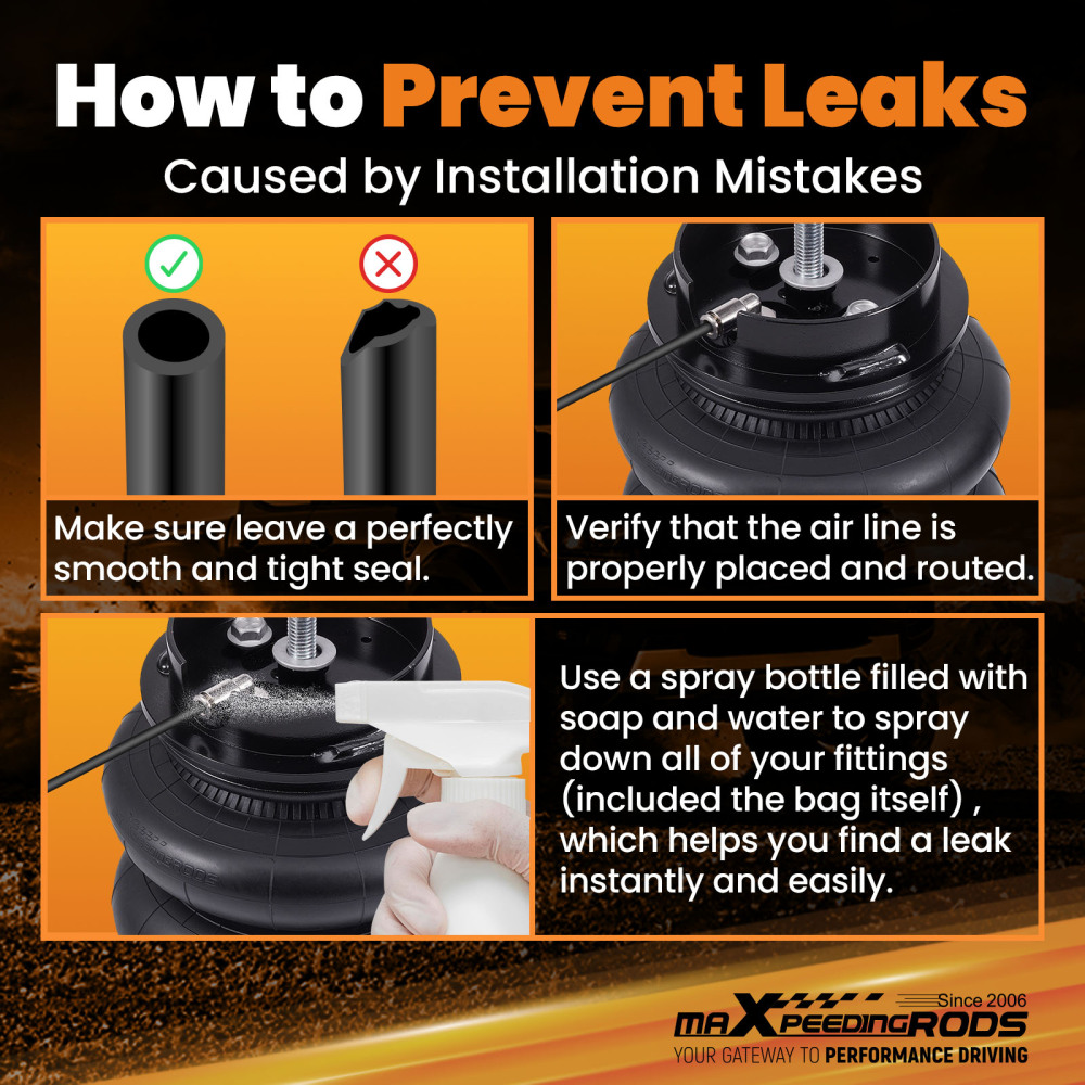 Rear 2x Air Spring Bags Mounting Brackets compatible for Chevy C10 Trucks 2WD 1963-1972