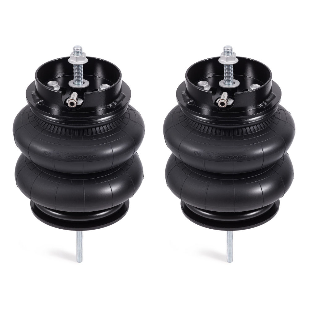 Rear 2x Air Spring Bags Mounting Brackets compatible for Chevy C10 Trucks 2WD 1963-1972