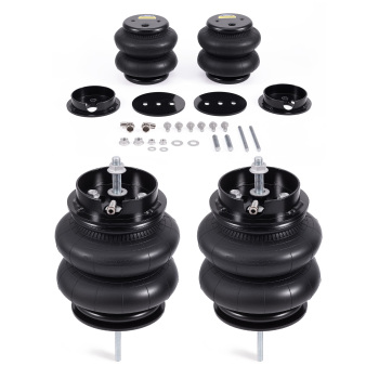 Rear 2x Air Spring Bags Mounting Brackets compatible for Chevy C10 Trucks 2WD 1963-1972