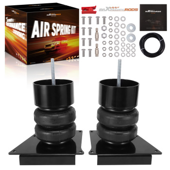 Front 2x Air Spring Bags Mounting Brackets compatible for Chevrolet Chevelle 1964–1972