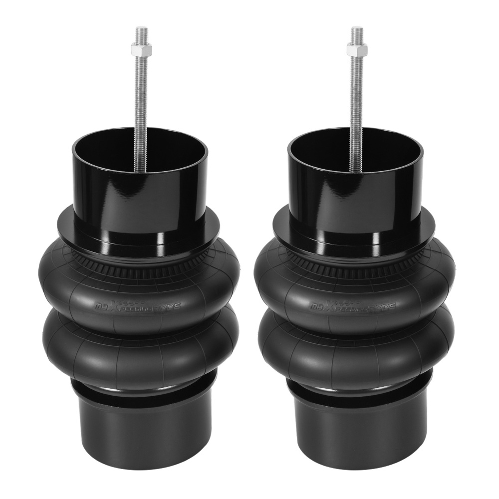 Front 2x Air Spring Bags Mounting Brackets compatible for Chevy B-Body 1971–1996