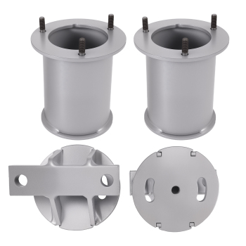 Front 2x Air Spring Bags Mounting Brackets compatible for Chevy Silverado 1500 2007–2018