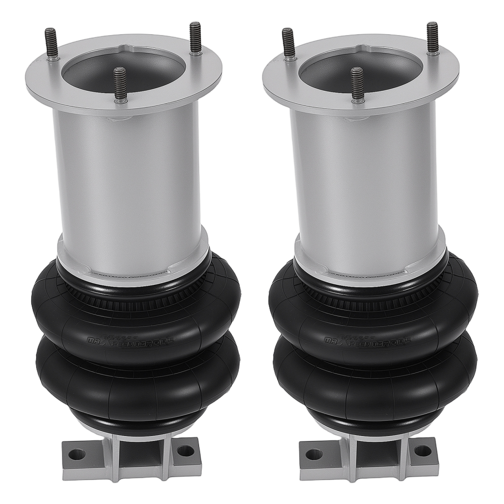 Front 2x Air Spring Bags Mounting Brackets compatible for Chevy Silverado 1500 2007–2018