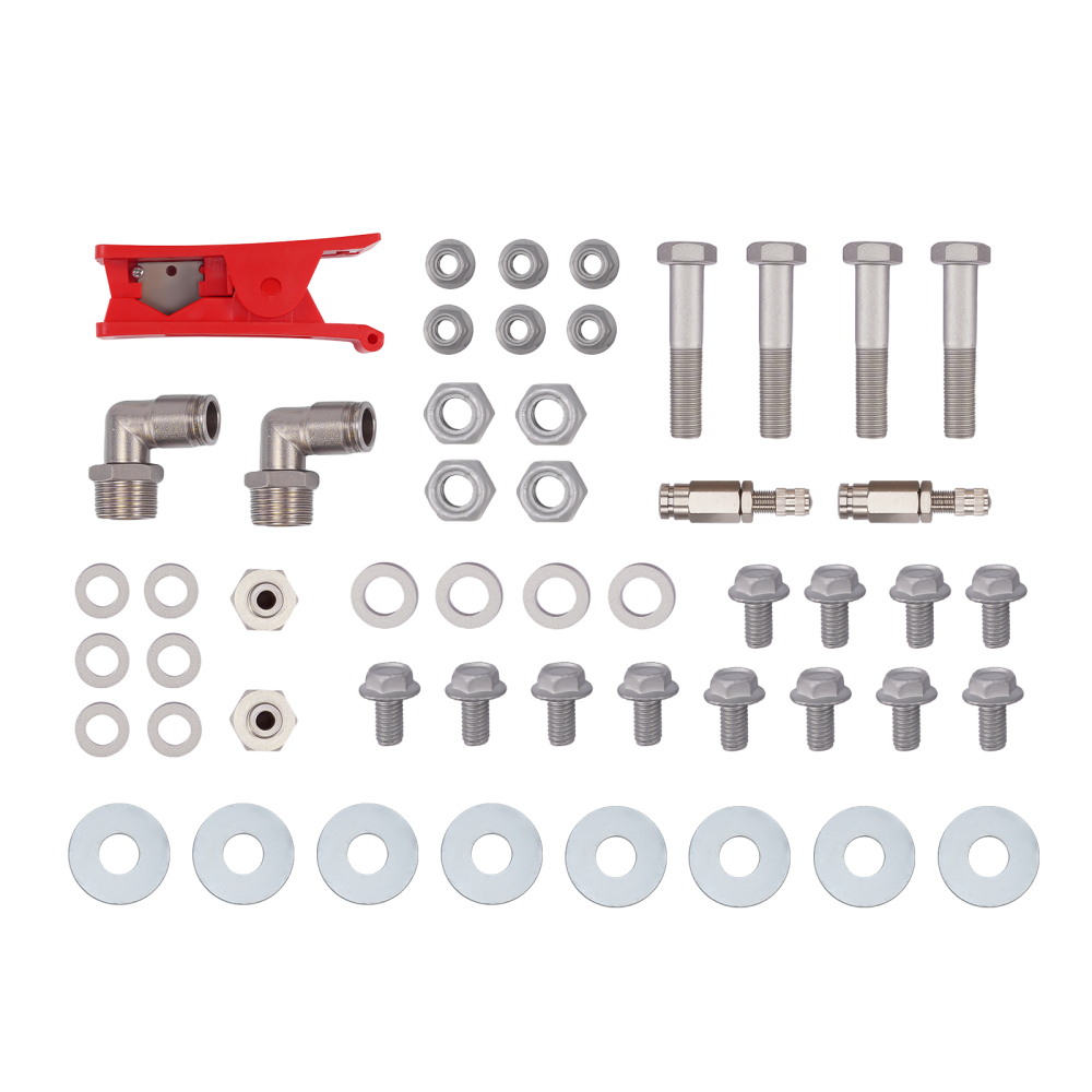 Front 2x Air Spring Bags Mounting Brackets compatible for Chevy Silverado 1500 2007–2018