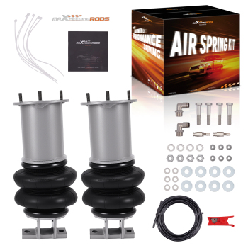 Front 2x Air Spring Bags Mounting Brackets compatible for Chevy Silverado 1500 2007–2018