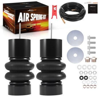 Front 2x Air Spring Bags Mounting BracketsFor compatible for Chevy GMC C15 2WD 1988-98