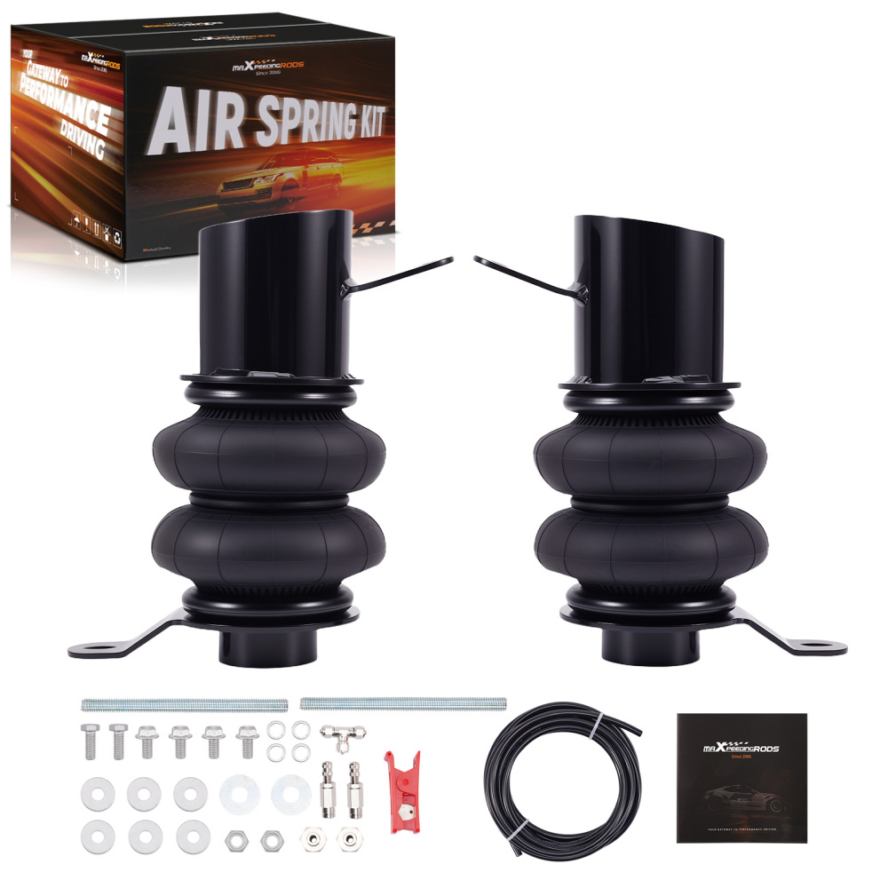 Rear Air Ride Suspension Bags Mounting Brackets compatible for Chevy Impala 1958-1964