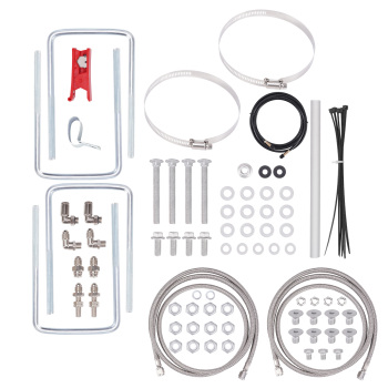 Rear Air Helper Spring Bags leveling Kit compatible for GMC Sierra 2500 HD 3500 HD 2015