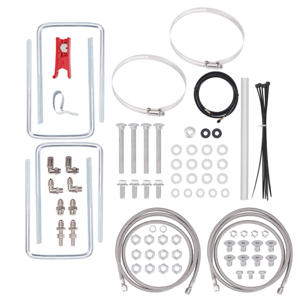 Air Helper Spring Bag Kit 5000lbs compatible for GMC Sierra 2500 3500 HD 2011-2019