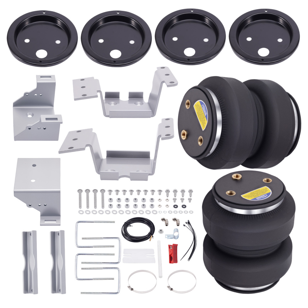 Rear Air Helper Spring leveling Kit compatible for GMC Sierra 2500 HD 3500 HD 2015