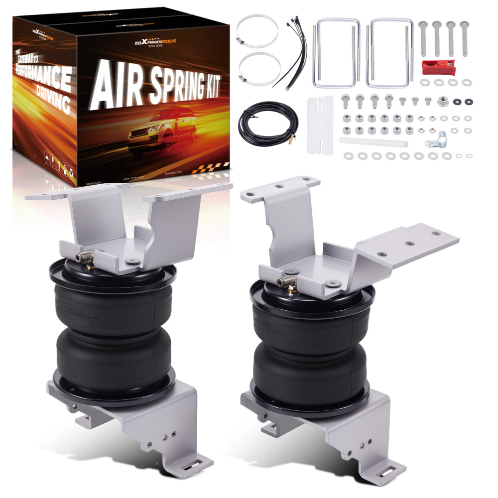 Rear Air Helper Spring leveling Kit compatible for GMC Sierra 2500 HD 3500 HD 2015