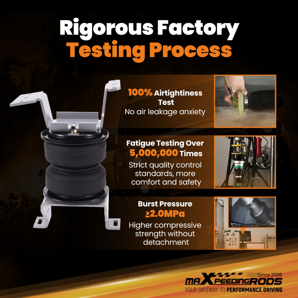 Rear Air Helper Spring leveling Kit compatible for GMC Sierra 2500 HD 3500 HD 2015