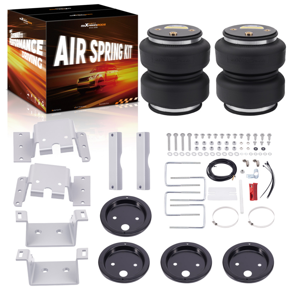 Rear Air Helper Spring leveling Kit compatible for GMC Sierra 2500 HD 3500 HD 2015