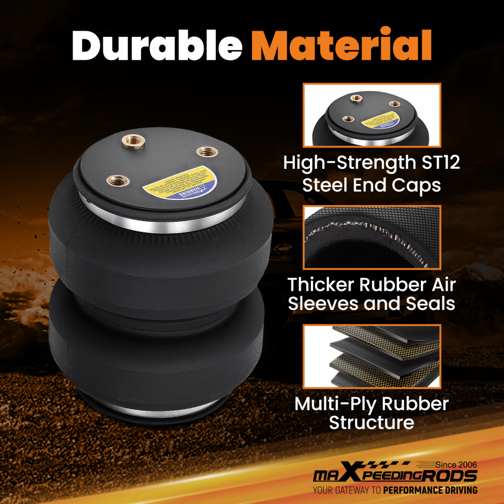 Rear Air Helper Spring leveling Kit compatible for GMC Sierra 2500 HD 3500 HD 2015