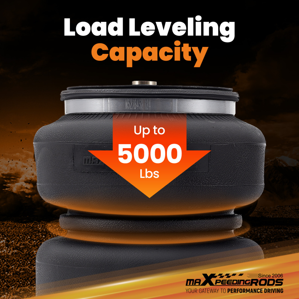 Rear Air Helper Spring leveling Kit compatible for GMC Sierra 2500 HD 3500 HD 2015