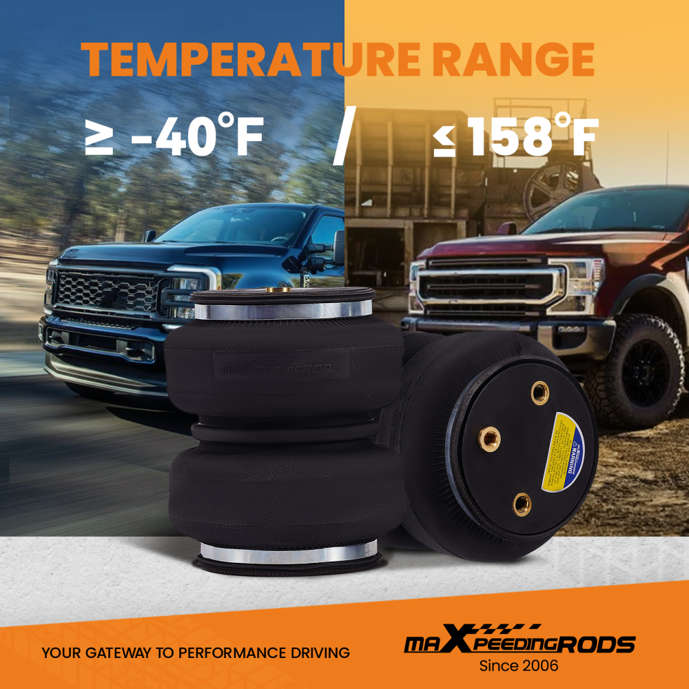 Suspension Air Spring Leveling Kit compatible for Ford F250 F350 F450 2011-2014 5000lbs