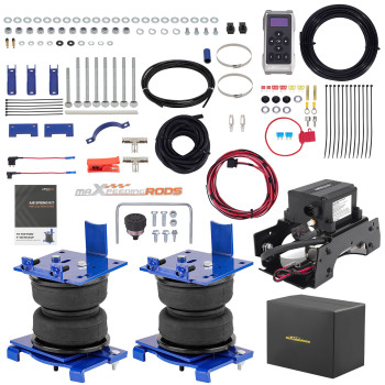 Air Spring Kit + Wireless Air Controller Kit compatible for Ford F150 2WD 4WD 2004-2014