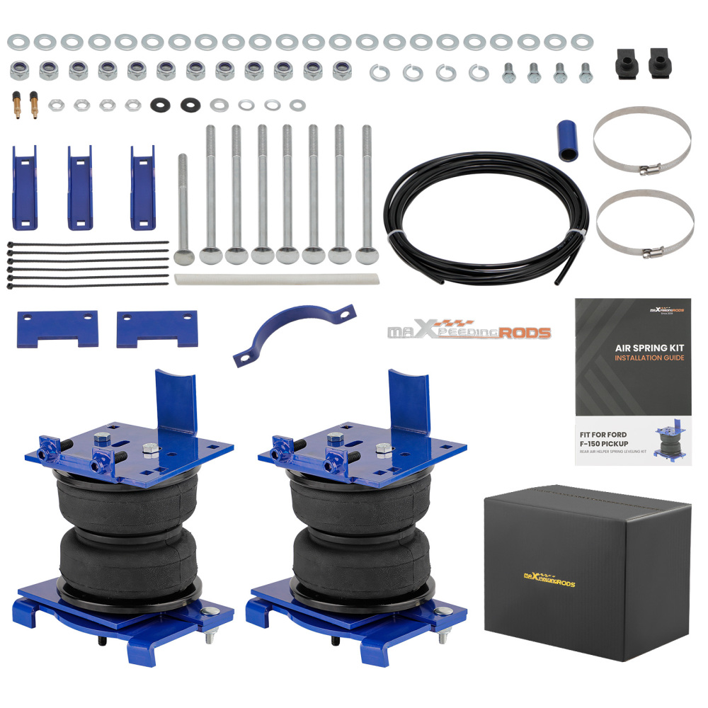 Air Spring Kit + Wireless Air Controller Kit compatible for Ford F150 2WD 4WD 2004-2014