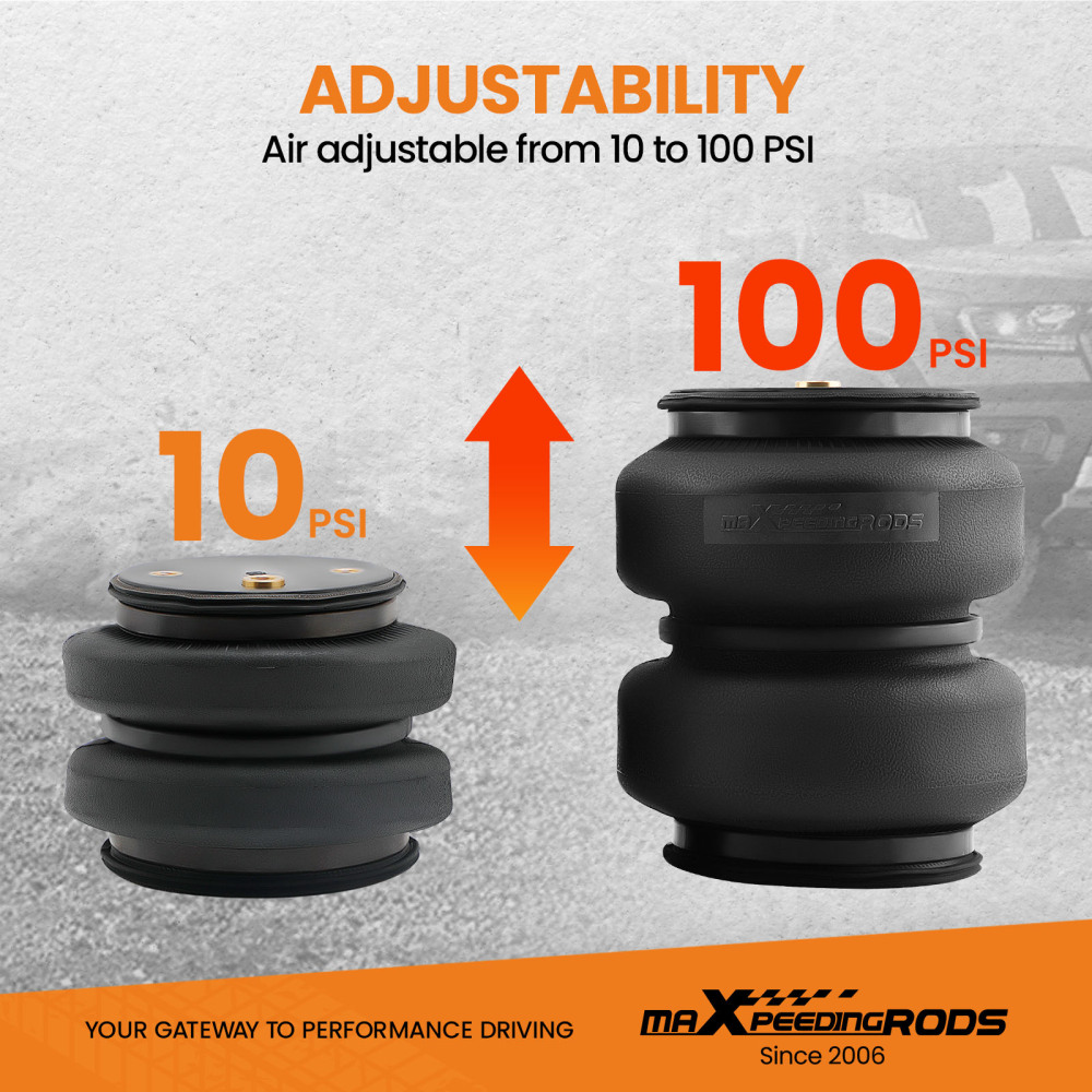 Air Spring Helper leveling Kit compatible for Ford F250 F350 compatible for Super Duty 2017-2019 5000 lbs