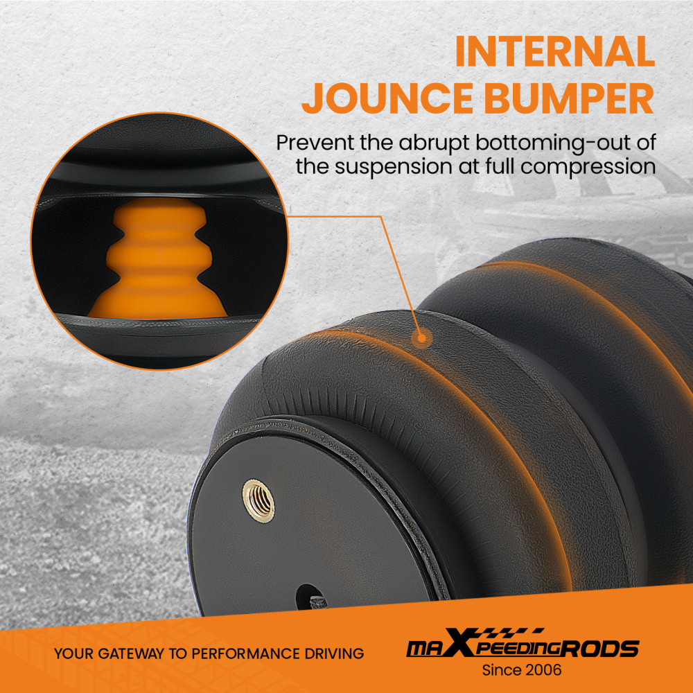 Air Spring Helper leveling Kit compatible for Ford F250 F350 compatible for Super Duty 2017-2019 5000 lbs