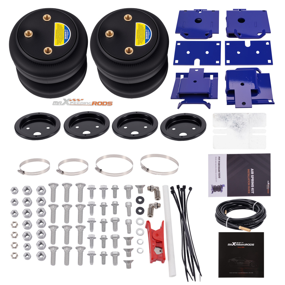 Kit di livellamento con sacca pneumatica compatibile per Dodge Ram 1500 Pickups 2009-2018 4x4 5000 lbs