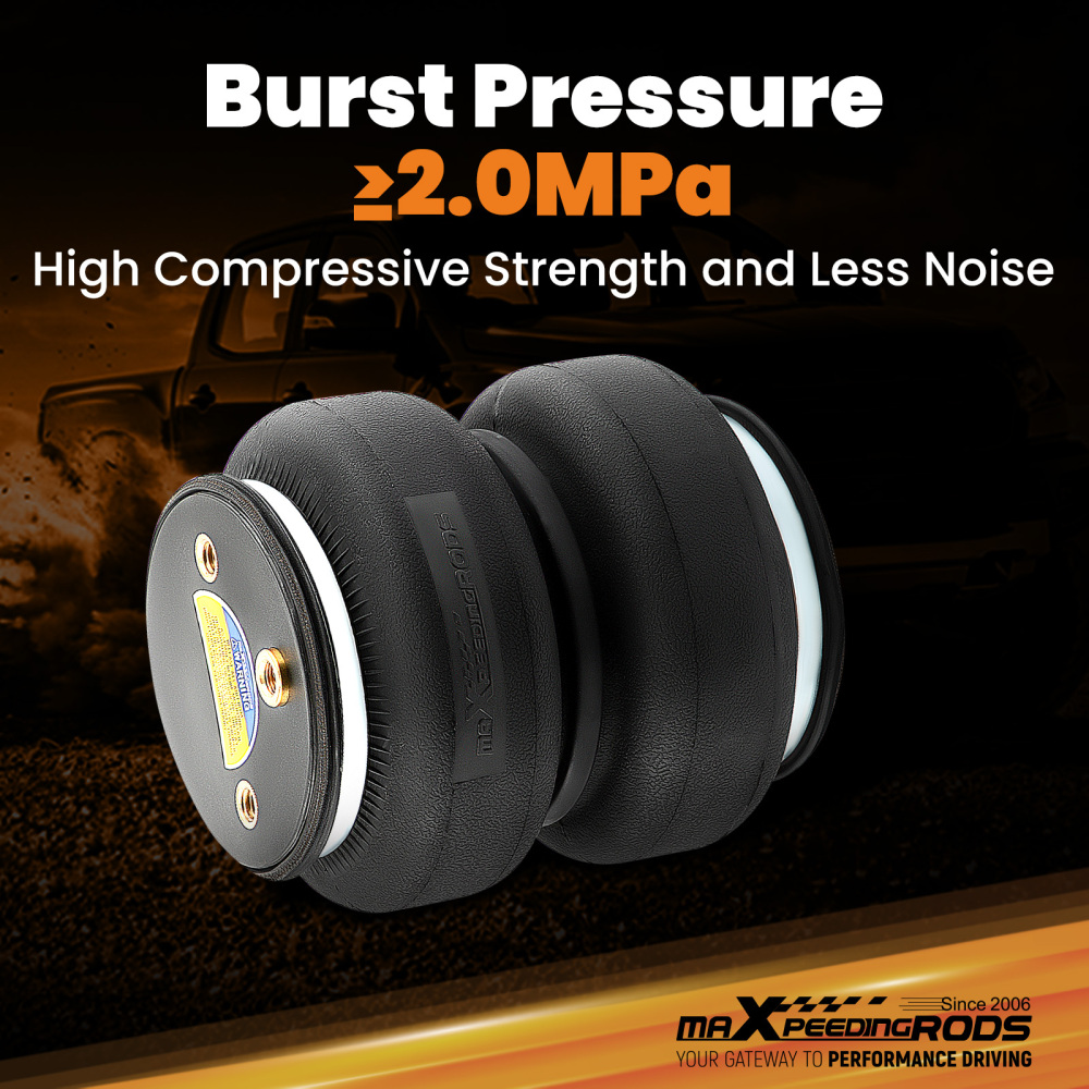 Air Spring Leveling Kit compatible for Dodge Ram 1500 Pickup 5000 lbs 4WD RWD