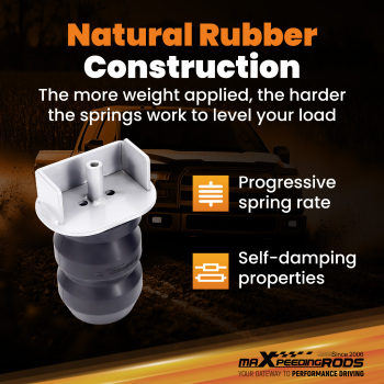 Rear Suspension Enhancement System 6000lbs compatible for Ford F150 1970-1996