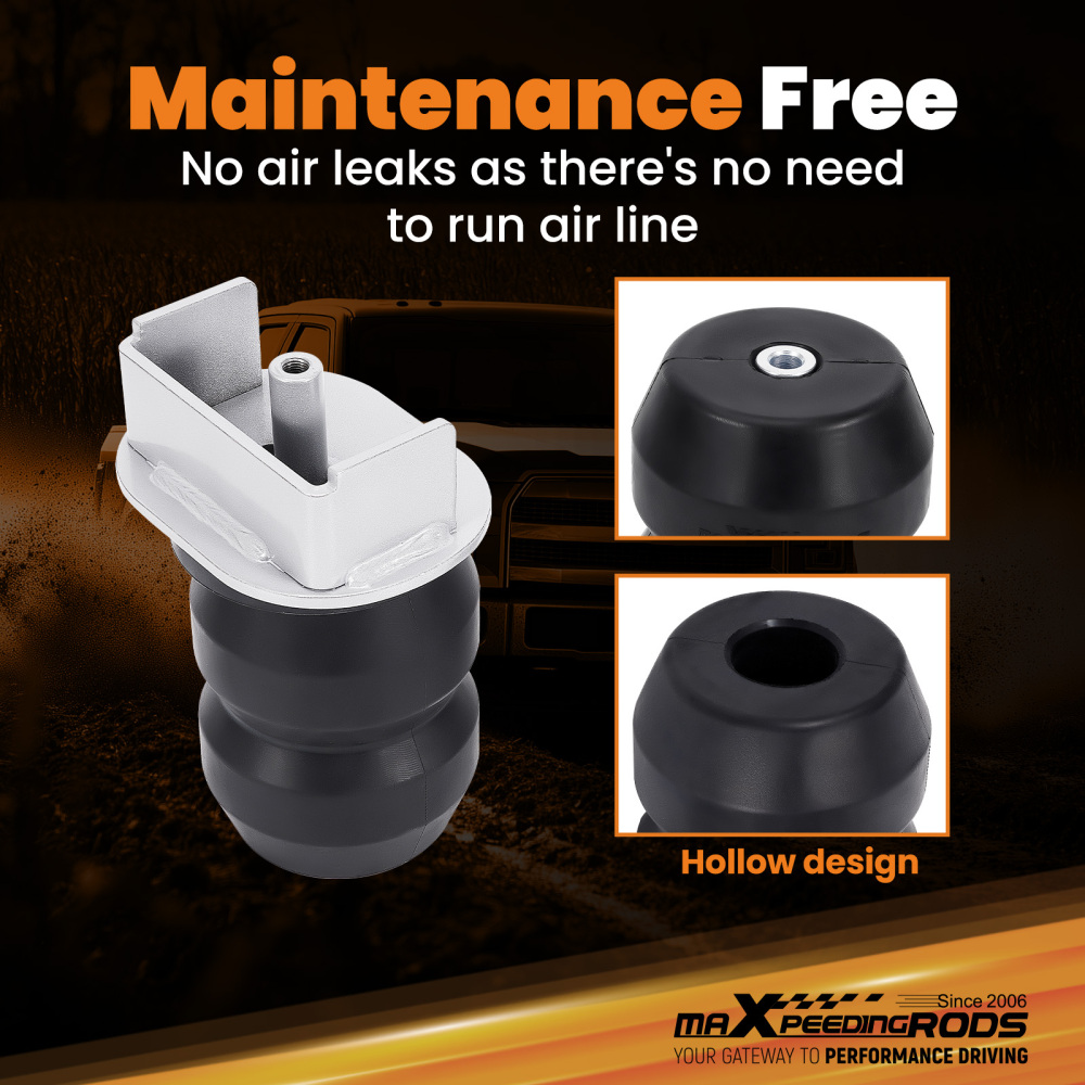 Rear Suspension Enhancement System 6000lbs compatible for Ford F150 1970-1996