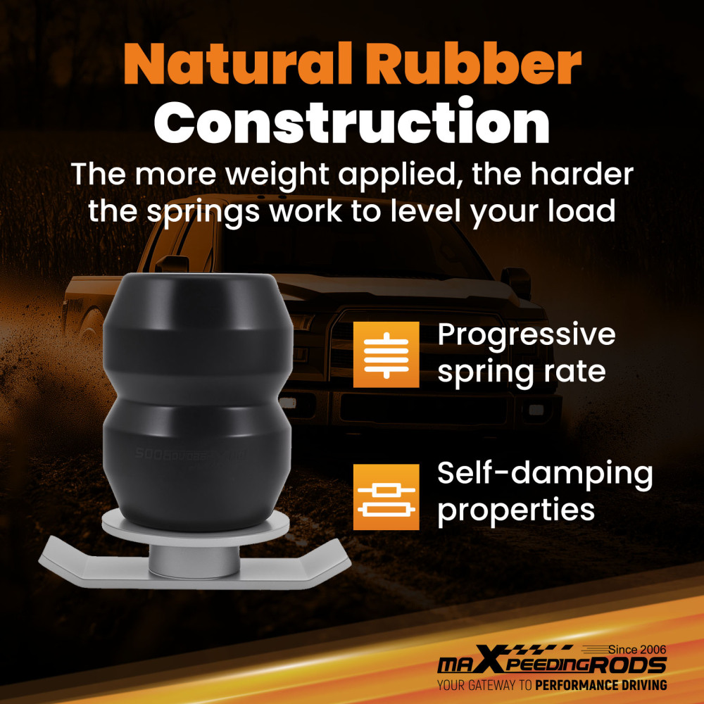 Rear Suspension Enhancement System 6000 lbs compatible for Nissan Titan 2004-2024