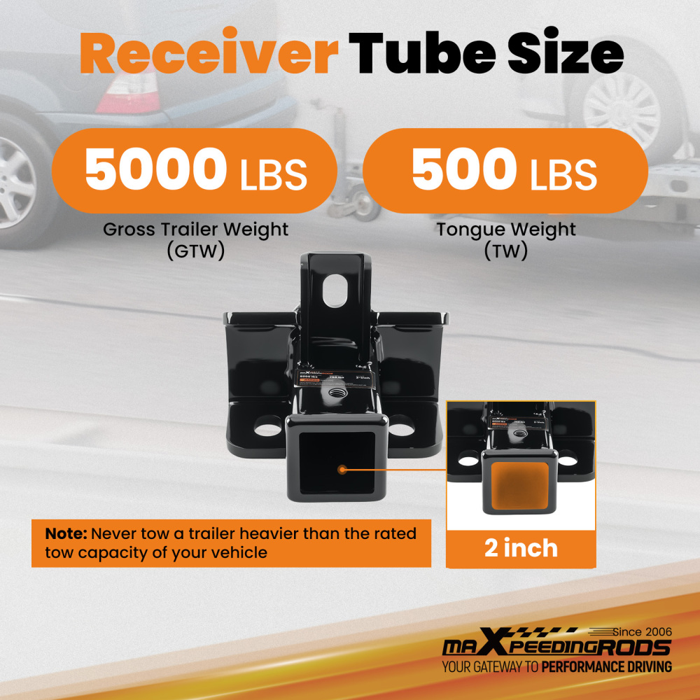 Towing Tow Trailer Hitch Receiver Mount compatible for Land Rover LR3 LR4 compatible for Range Rover Sport