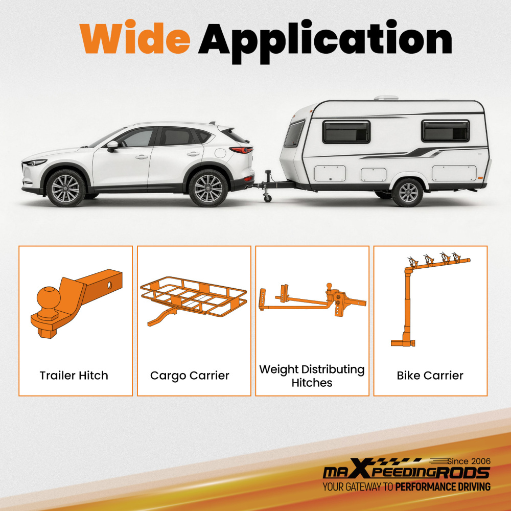 Towing Tow Trailer Hitch Receiver Mount compatible for Land Rover LR3 LR4 compatible for Range Rover Sport
