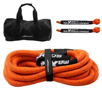 22mm Kinetic Tow Rope 9m for Off-Road SUV Truck 4x4 24250lbs Breaking Strength