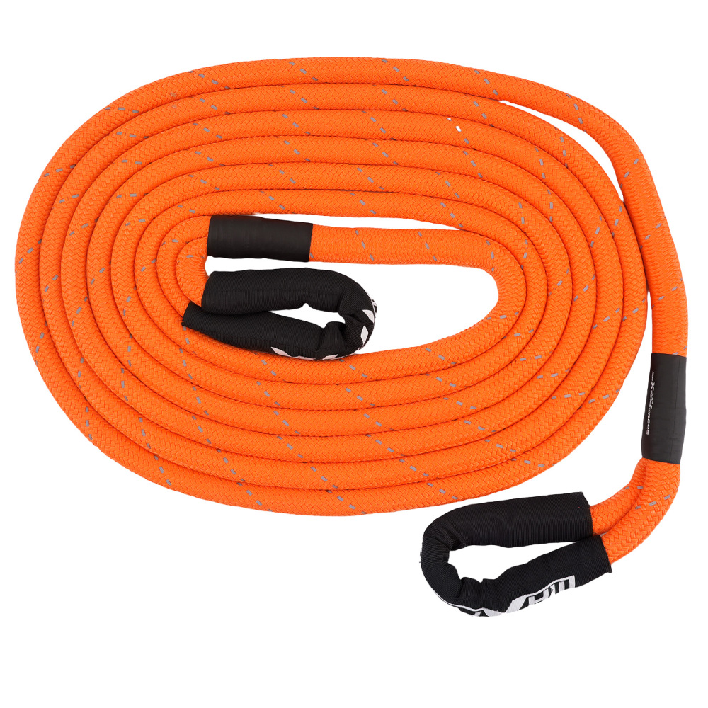 Heavy Duty Kinetic Rope 1in x 9m for Trucks SUV 30864lbs Recovery w/Bag