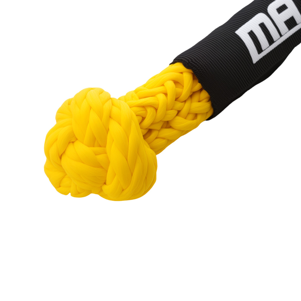 30864lb 30ft Kinetic Recovery Rope W/ Winch Recovery damper + 2*Soft Shackles