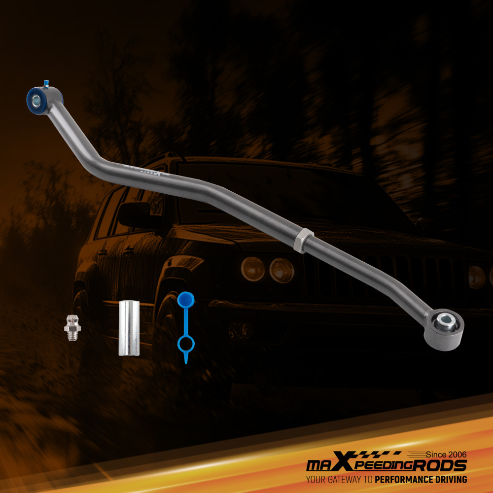 Front Adjustable Track Bar 1-6 Inch Lift For 1999-2004 compatible for Jeep Grand Cherokee WJ