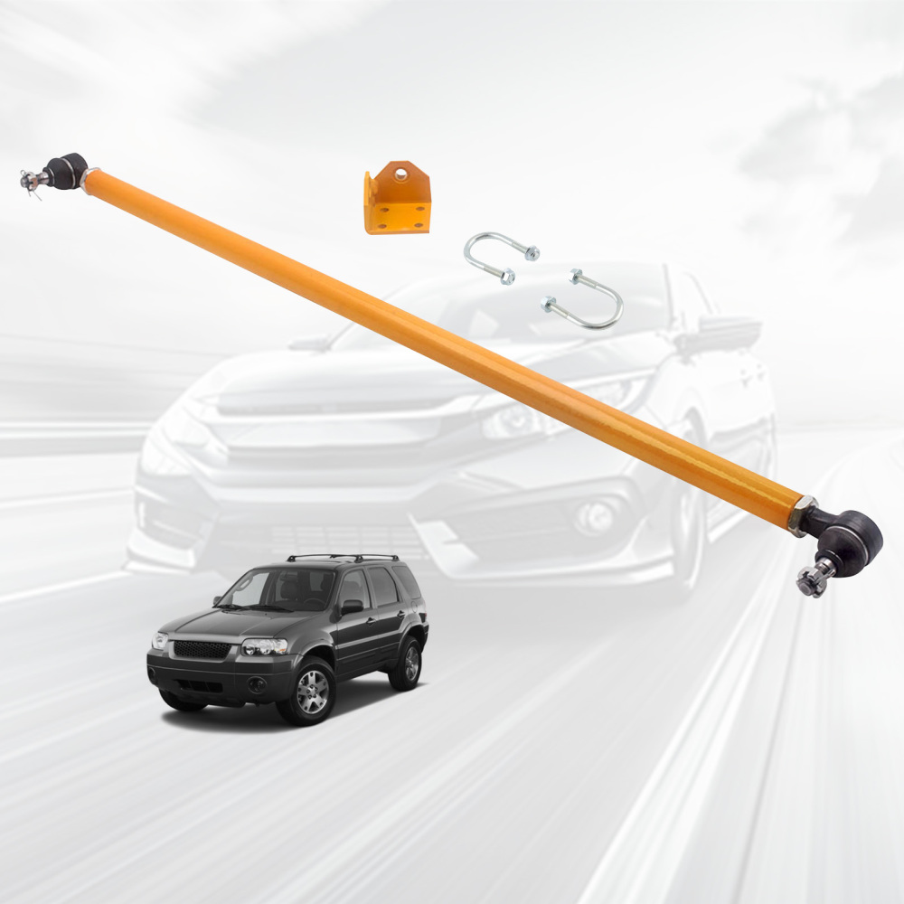 Regolabile Heavy Duty Drag Link Braccio Sterzo Asta compatibile per Nissan GU Y61 compatibile per Patrol Bar