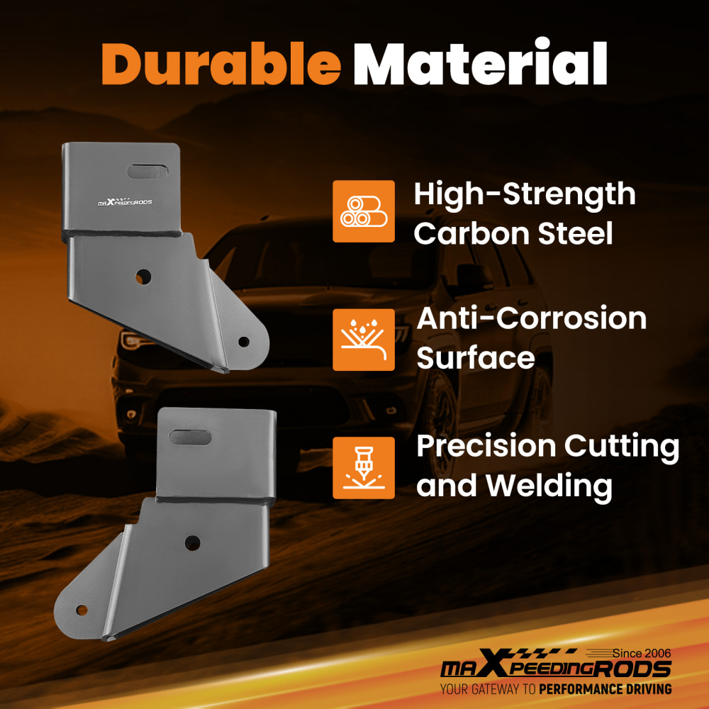 Front Control Arm Drop Bracket Kit 4X4 Off Road compatible for Jeep Cherokee XJ 4.5